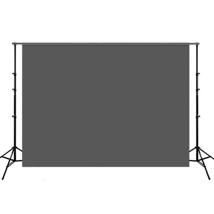 Dark Grey Solid Color Backdrop UK for Photo Studio S4