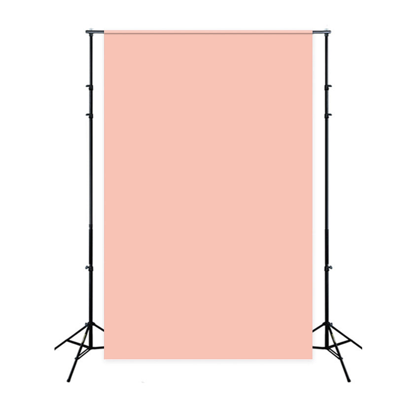 Coral Solid Color Backdrop UK for Portrait Photo Studio SC4