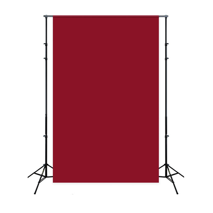 Solid Color Burgundy Muslin Photo Booth Backdrop UK SC11