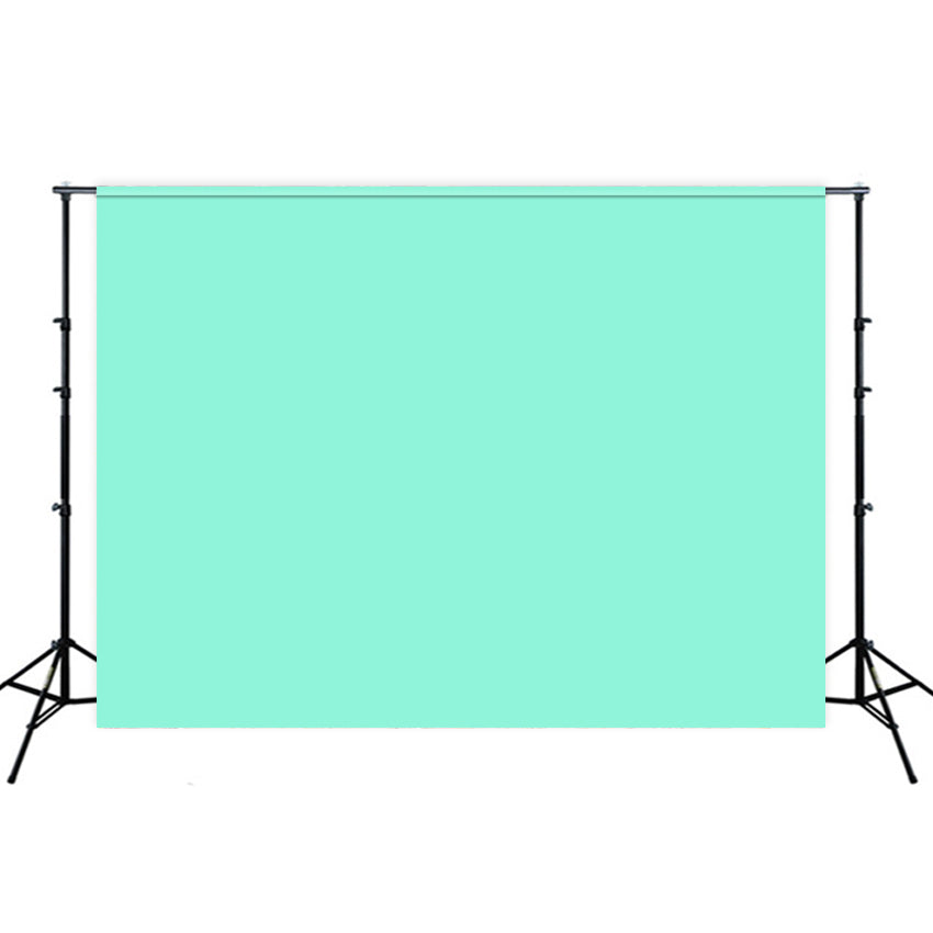 Solid Color Blue Green Backdrop UK for Photo Studio