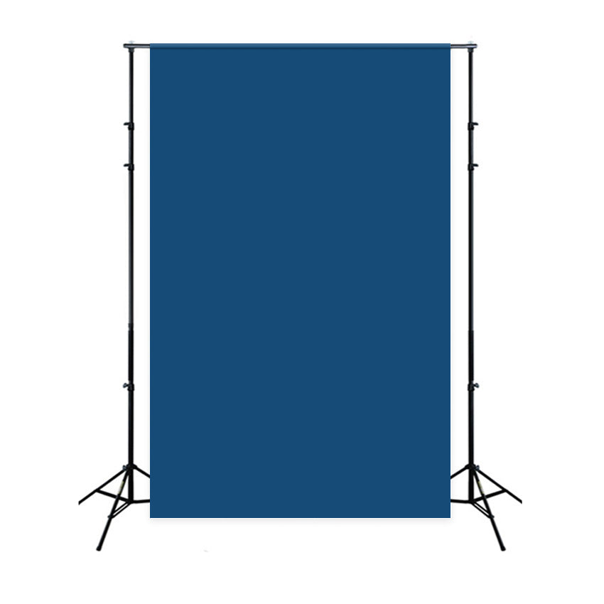 Ink Blue Backdrop UK Solid Color Photography Backdrop UK SC43