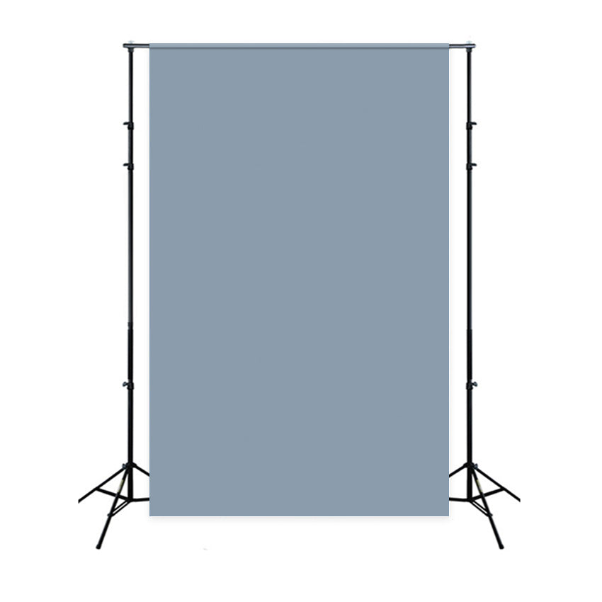 Solid Color Dusty Blue Photo Booth backdrop UK SC46