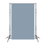 Solid Color Dusty Blue Photo Booth backdrop UK SC46