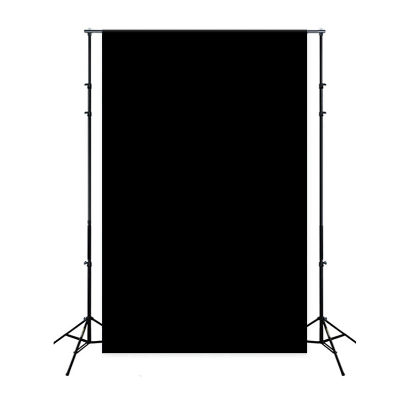 Pure Black Solid Photography Studio backdrop UK S9