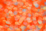 Orange Blurry Bokeh Photography Backdrop