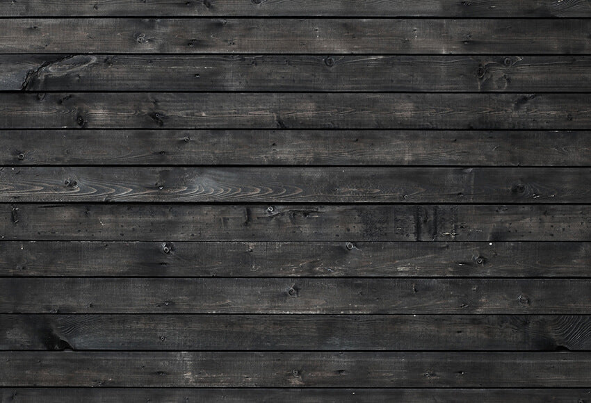 Wood Floor Black Old Photo Shoot Backdrop