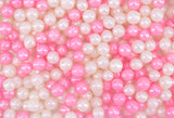 White Pink Balloons Backdrop for Valentine Photography