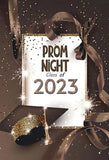 Prom Night Class of 2023  Graduation Photo Booth Backdrop UK SH-263