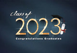 Graduation Banner 2023 Congratulations Graduates Photography Backdrop UK SH-274