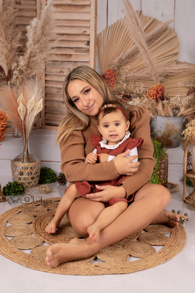 Rustic Wood Door Backdrop for Photography SH611