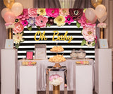 Floral Baby Shower Party Photography Backdrops TKH1609
