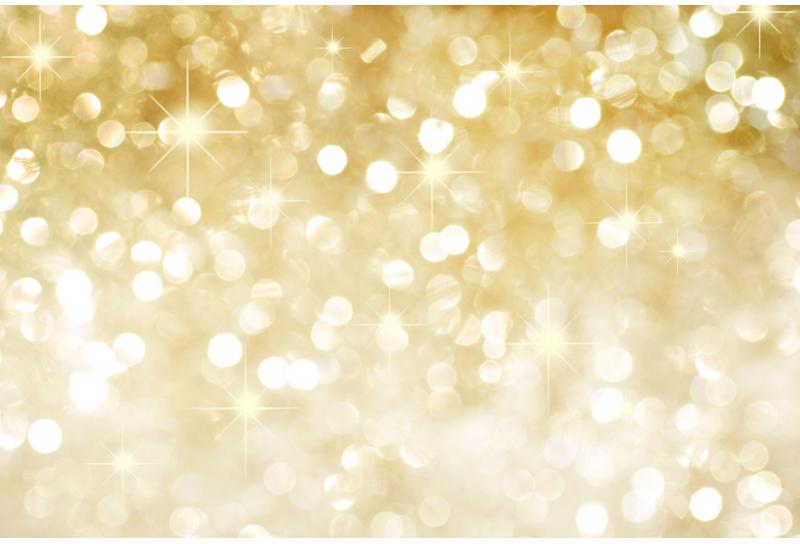 Golden Bokeh Glitter Photography Backdrop ZH-87