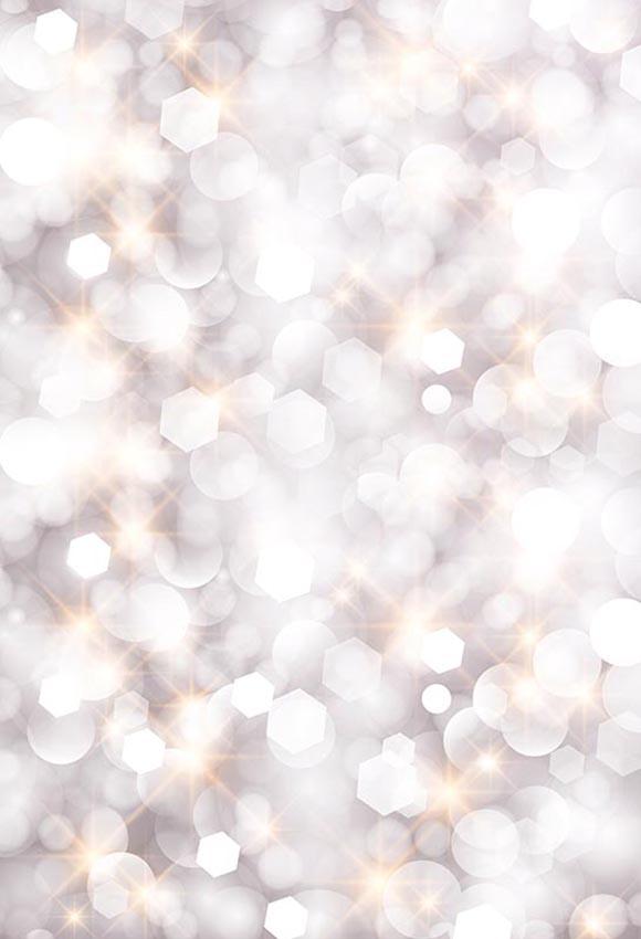 Bokeh Sunshine White  Backdrop for Photography LV-043