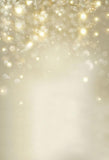 Gold Glitteering Bokeh Backdrop for Holiday Photography LV-058