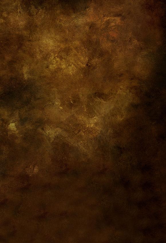 Brown Abstract Texture Old Master Style Photo Booth Backdrop  LV-1321