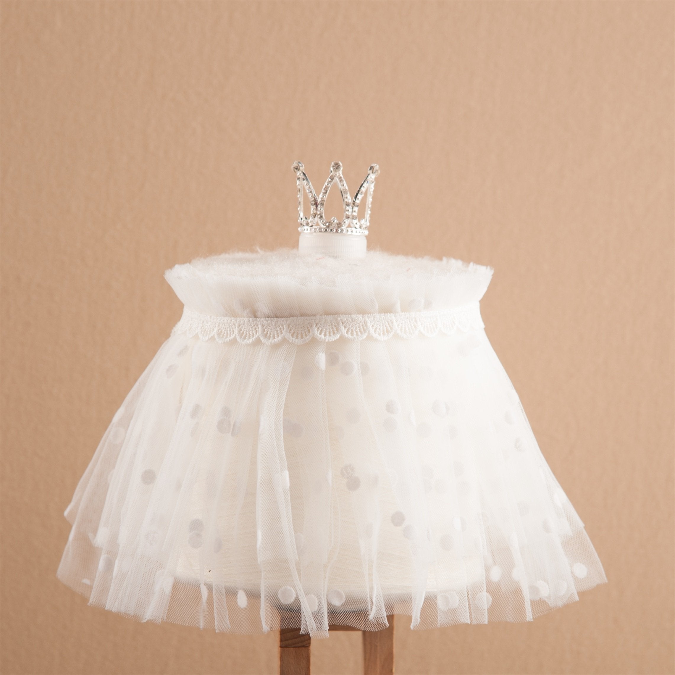 Newborn Baby Girl  Lace Dress Crown Photography Props